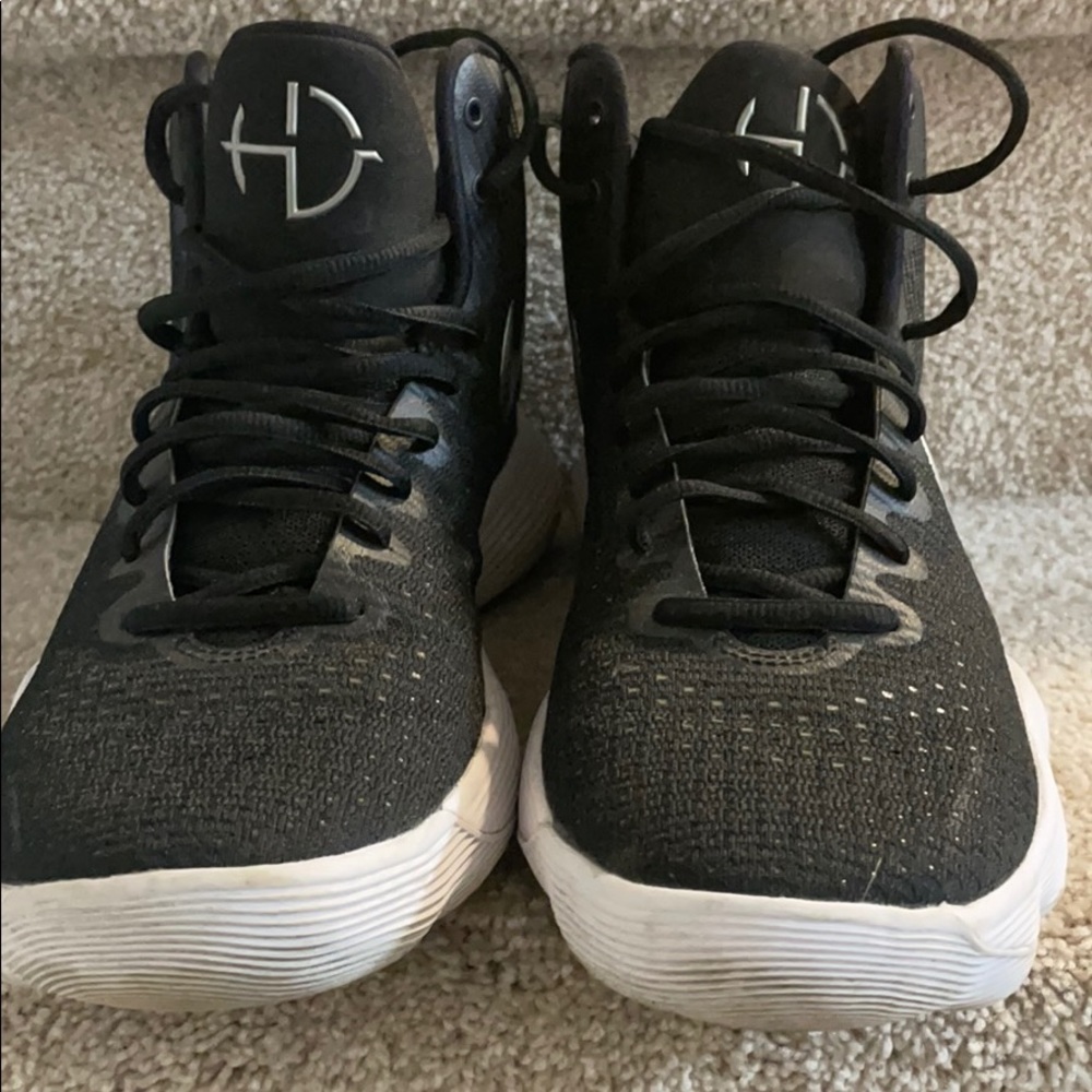 Nike Hyperdunk basketball sneakers black size 10